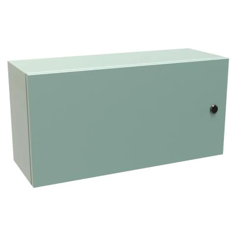 Hammond Manufacturing EN4SD12248GY - N4,12 Eclipse encl. - 12 x 24 x 8 - Steel/Gray