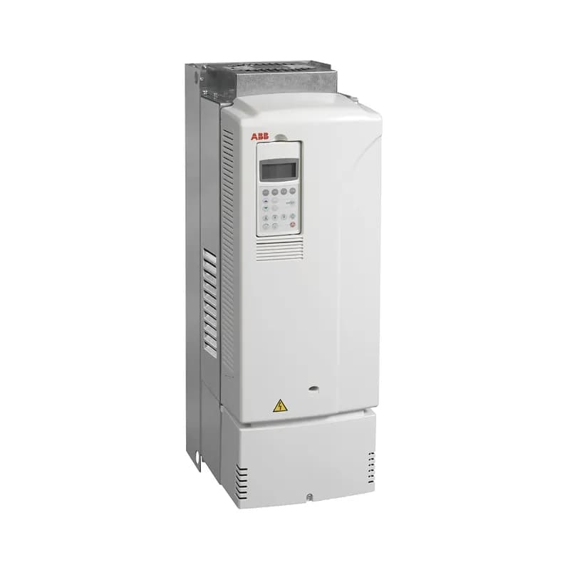 ABB - Low Voltage Drives ACS800-U11-0016-2 - WALL-MOUNTED DRIVE REGENERATIVE, Product Family: ACS800, Horsepower: 15 HP, Output Current: 44.7 A, Voltage: 240 VAC, Voltage Range: 208-240V, NEMA 1 / UL Type 1 (IP21), Wall-mounted, Local or Remote Mounted LCD Display and Keypad, 0016 KVA, 3-Phase Input, 3-Phase Output, Frame: R5, Product HxWxD: 32.12 in x 10.43 in x 15.35 in, Product Weight: 144 lbs