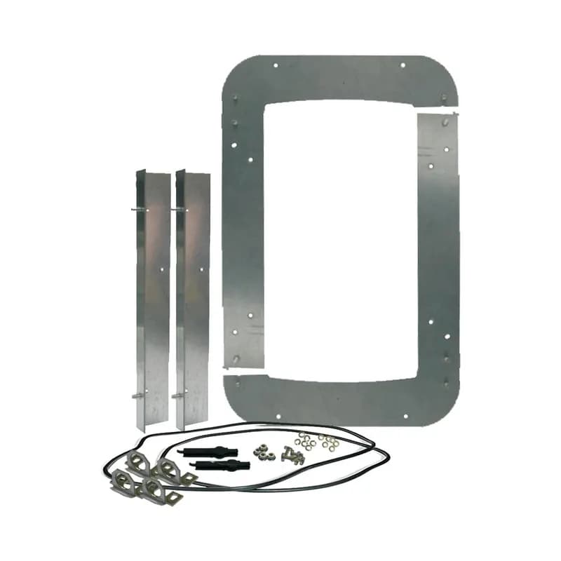 Flange Mounting Kit for R6 frame allows mounting the drive with the heatsink external to a 3rd party enclosure.