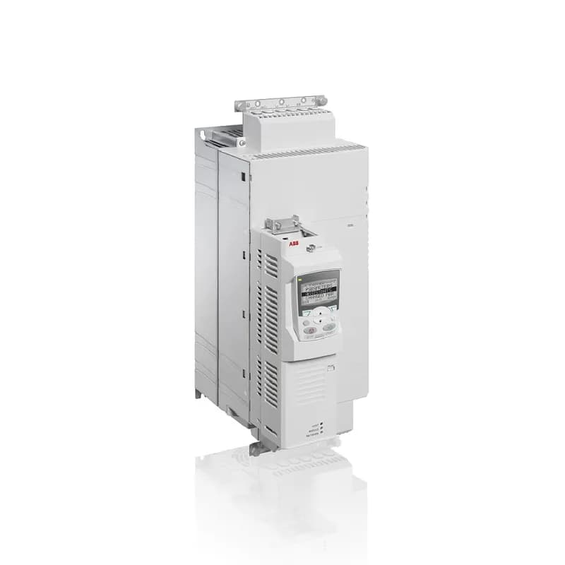 ABB - Low Voltage Drives ACS850-04-094A-5+J400 - MACHINERY DRIVE, Product Family: ACS850, Horsepower: 60 HP, Output Current: 90 A, Voltage: 480 VAC, Voltage Range: 380-500V, UL TYPE OPEN (IP20), Mounting: Cabinet-mounted (Side-by-Side), Control Unit Cover with Drive Mount Control Panel, 3-Phase Input, 3-Phase Output, Frame: D, Product HxWxD: 22.3 in x 8.7 in x 11.8 in, Product Weight: 51 lbs
