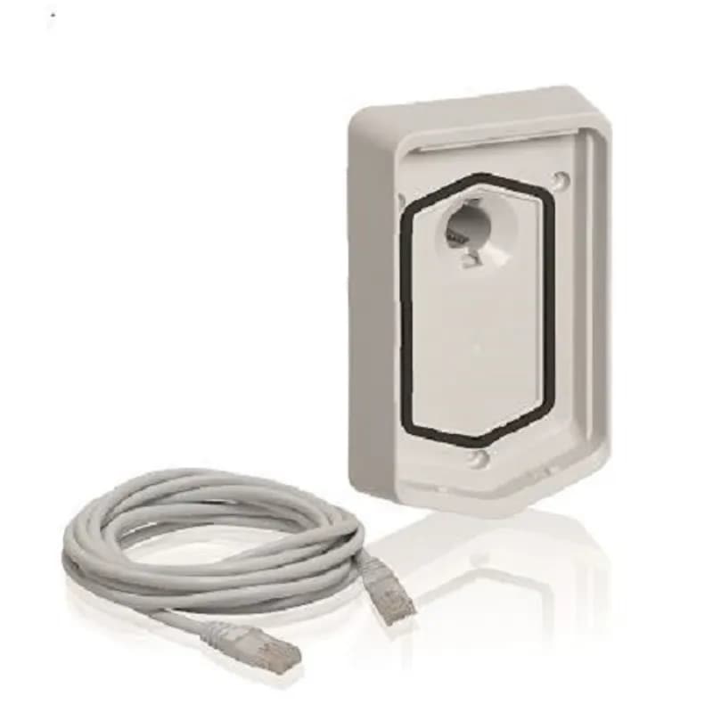 Control panel door mounting kit (surface mounting). Includes the surface mounting control panel platform, an IP65 cover and a 3m panel connection cable.