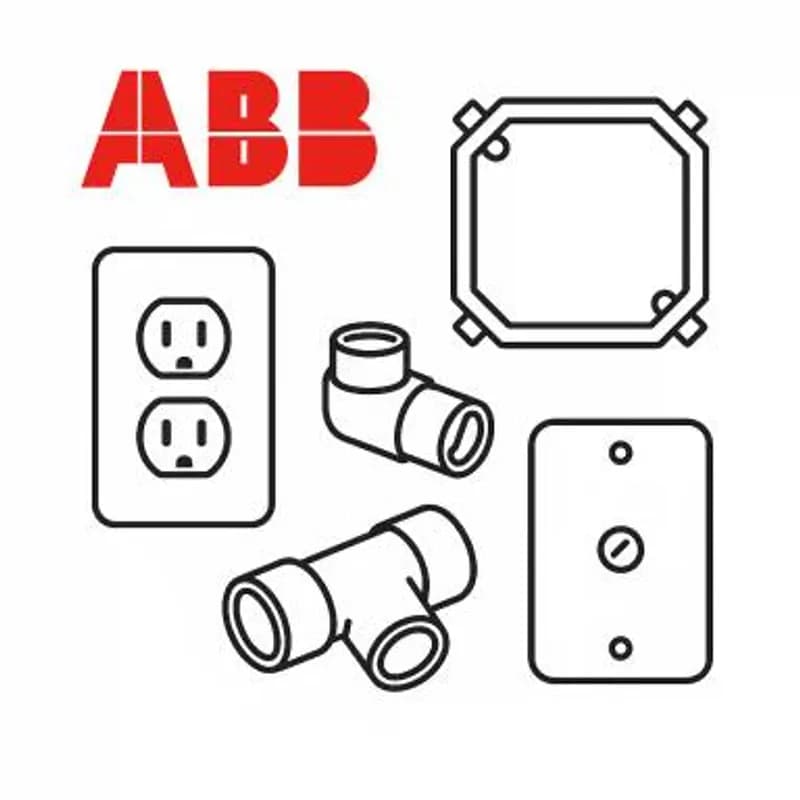 RPT8 Floor Box Duplex Insert, Material Polycarbonate