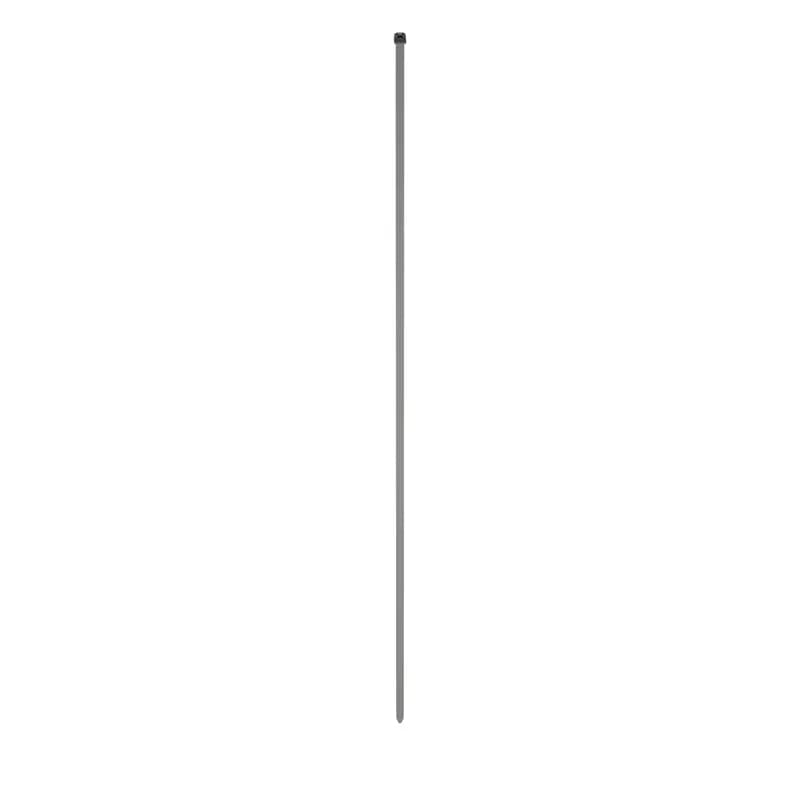 Panduit DT14EH-C0 Dura-Ty Cable Ties are weather, chemical, and UV-resistant for harsh outdoor power and communications applications. The durable locking mechanism, complete with double stainless steel locking barbs, provides a consistent, reliable connection and high-impact resistance and strength. Extra-Heavy cross section, 48.0 (1219mm) length, are made of Weather Resistant Acetal. They are black in color and come in packages of 100.