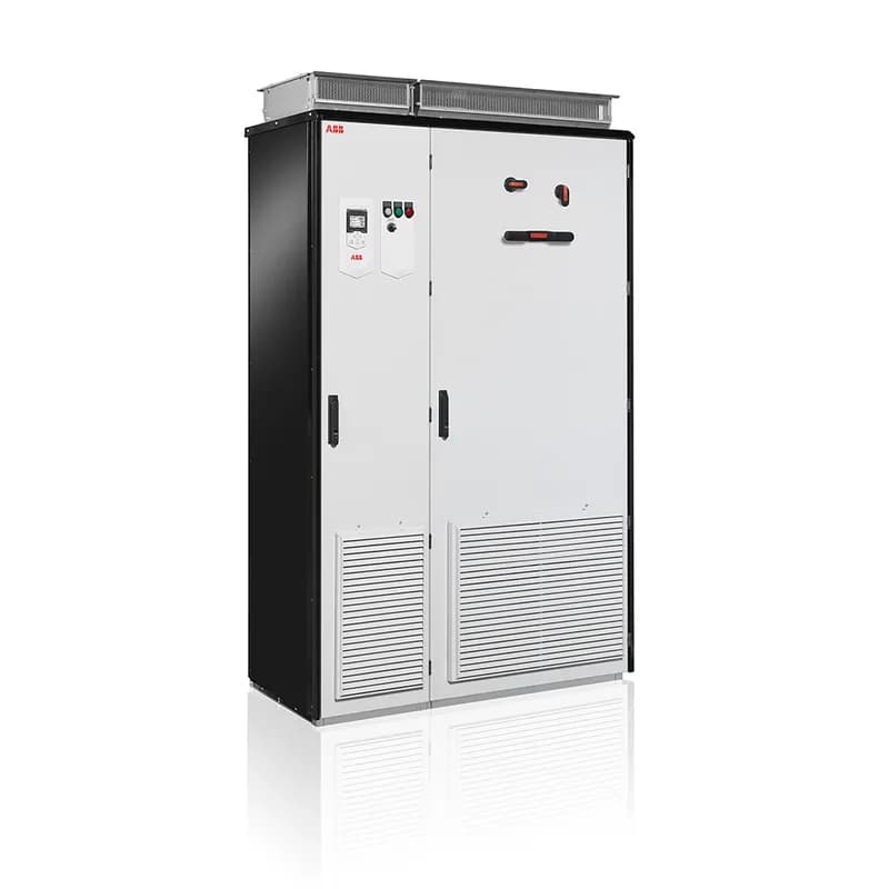 ACS880 AC Drive, 3-525-690V In, 300HP, 307A, Type 1, 1.1 overload, Assistant Bluetooth, HxWxD 84.45x48.43x35.35 in, Cabinet, UL approved components