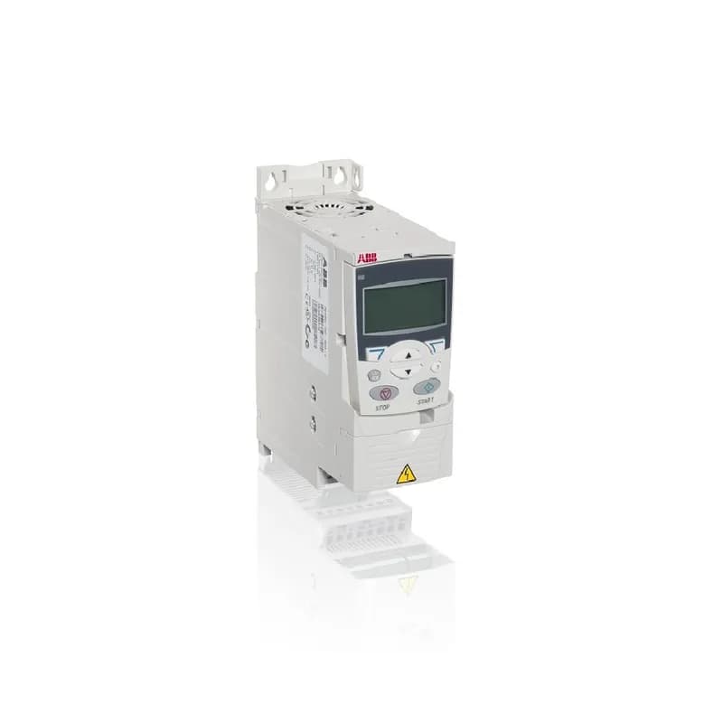 ABB - Low Voltage Drives ACS355-03U-07A5-2+B063 - ACS355 AC Drive, 3-200-240V In, 2HP, 7.5A, Type 4X, 1.5 overload, Blank, HxWxD 12.01x7.28x11.06 in, Wall