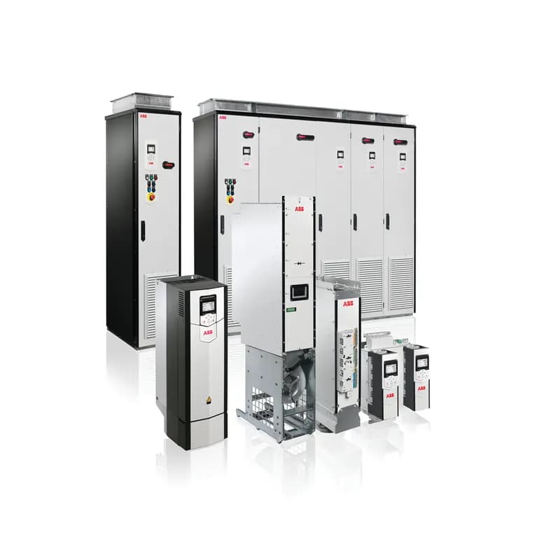 ACS880 AC Drive, 3-525-690V In, 300HP, 320A, Type 1, 1.1 overload, Assistant Bluetooth, HxWxD 84.45x48.43x27.95 in, Cabinet, UL approved components
