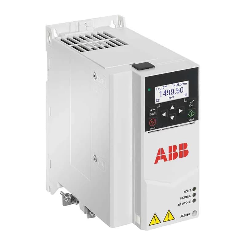 ACS380 AC Drive, 3-200-240V In, 3HP, 11.6A, Type OPEN, 1.1 overload, Integrated, HxWxD 6.69x3.74x7.52 in, Module, PROFIBUS DP