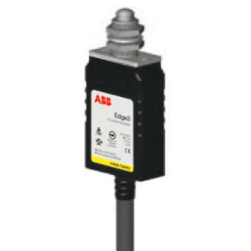 Safety limit switch, 2NC + 1NO contacts, 3m cable end exit, die cast, with panel mount pin.