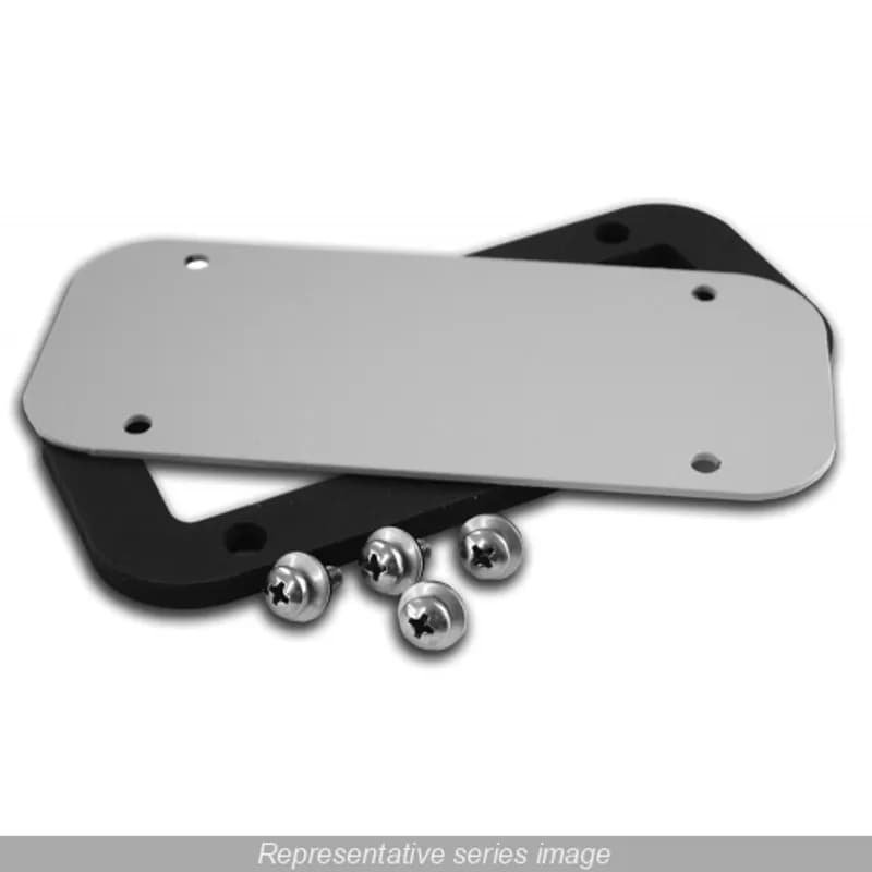 Hammond Manufacturing GP134LG - Gland plate Gray for 11.75 x 2.31 opening - Steel/Lt Gray