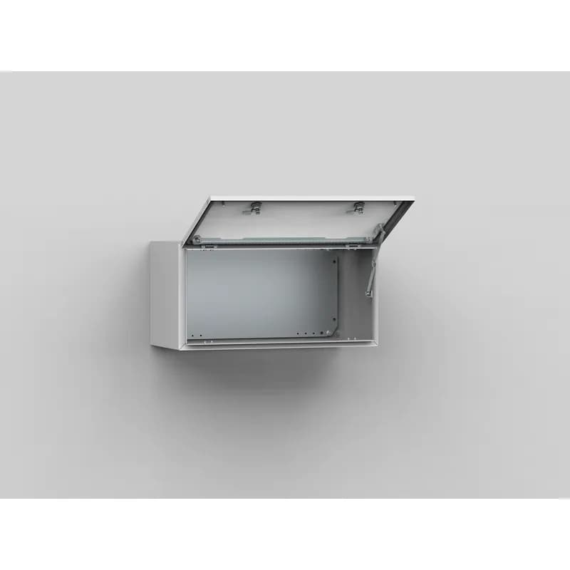 Wall mounted, 300x1200x300, Compact enclosure, 1-door, no MP, mild steel, IP66