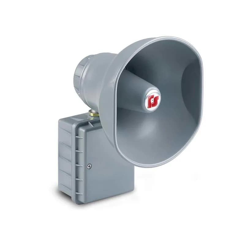 Federal Signal 300GC-024 - SelecTone 15W Amplified Speaker, UL and cUL, 24VAC/DC, Gray