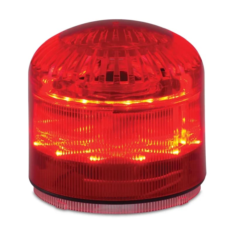 Federal Signal SLM600R - StreamLine Modular Audible Visual LED Light, High Output, Multifunctional, UL and cUL, Red, Base Sold Separately