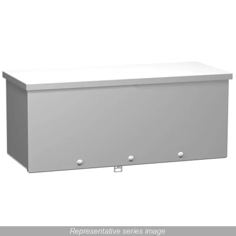 Type 3R Wiring Trough - 4x4x60 - Galv/Gray