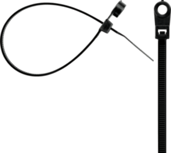 14in 50LB UV BLK MOUNTING TIE